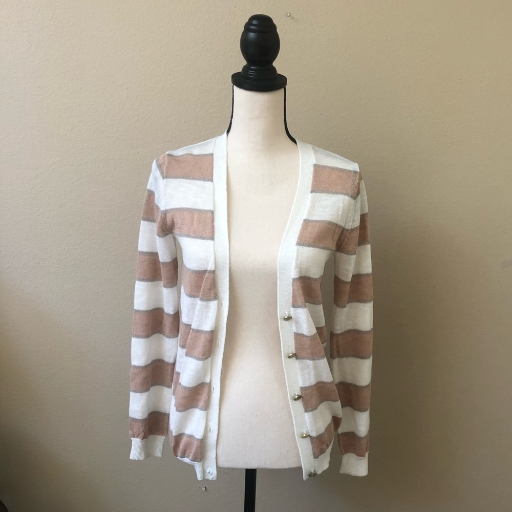 Stripe cardigans